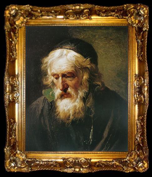 framed  Francois-Andre Vincent The Greek Priest, ta009-2